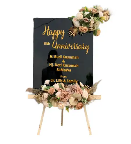 Papan Bunga Akrilik Jendi