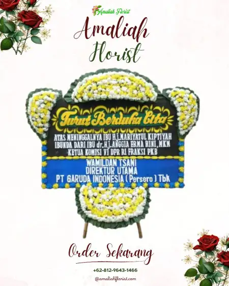 Papan Bunga Duka Jendi